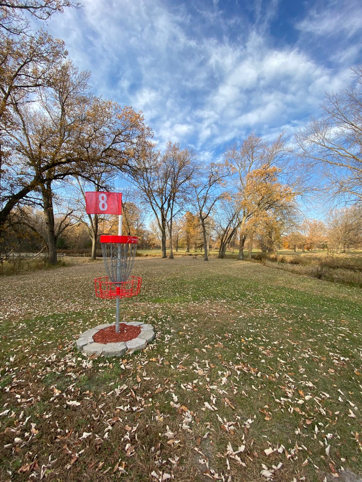 Hole 8 green
