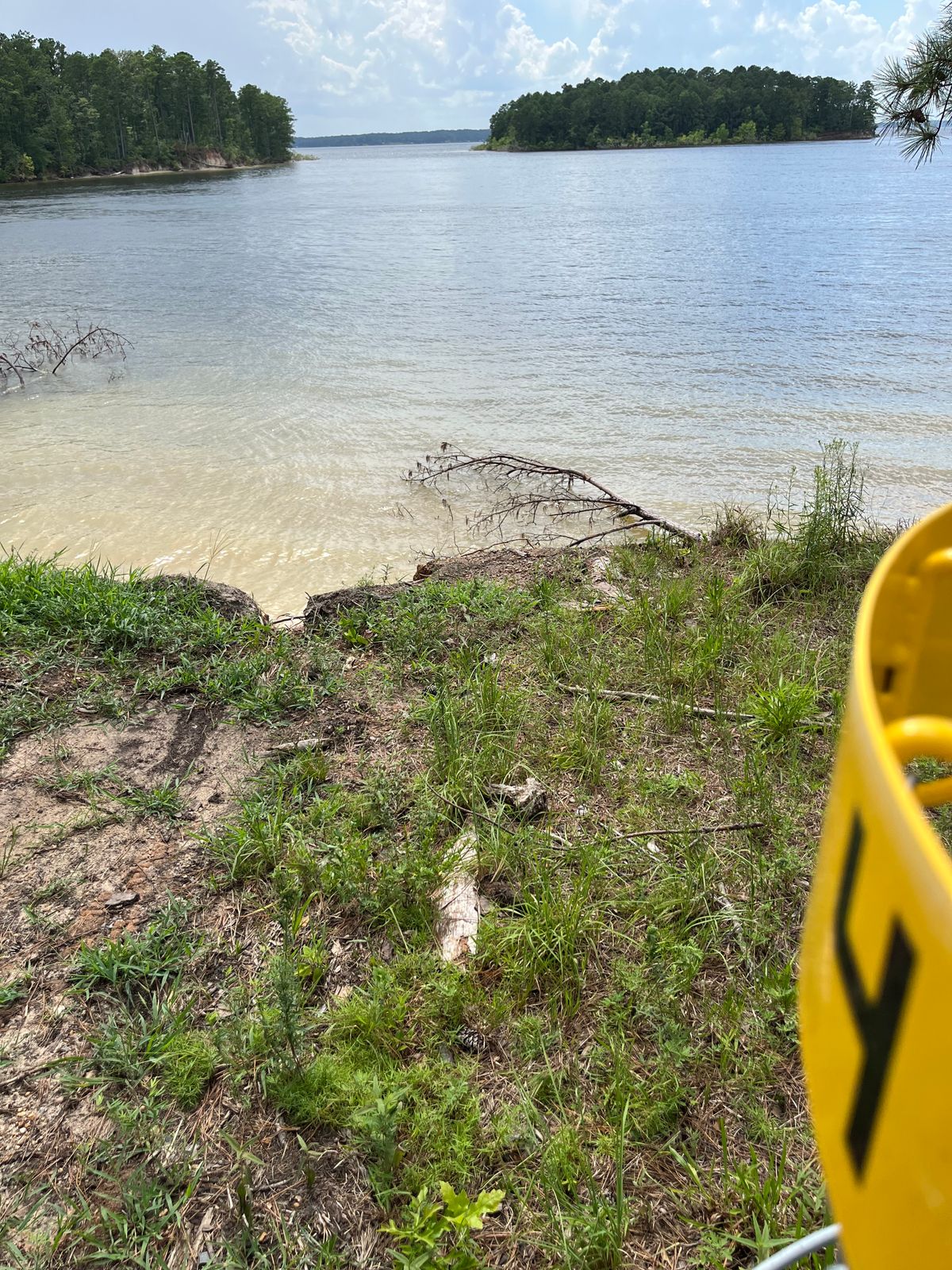 Close to cliff.