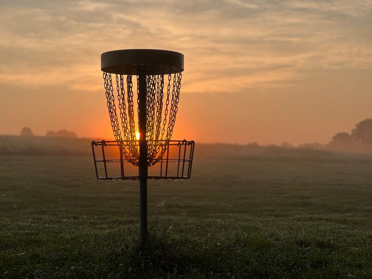 Sunrise round! Hole 2.