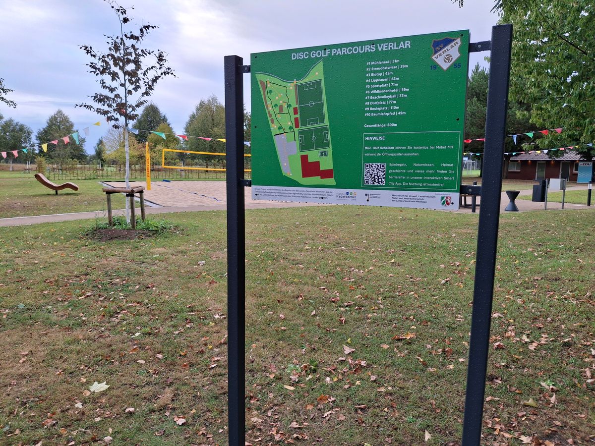 Disc Golf Parcours Verlar