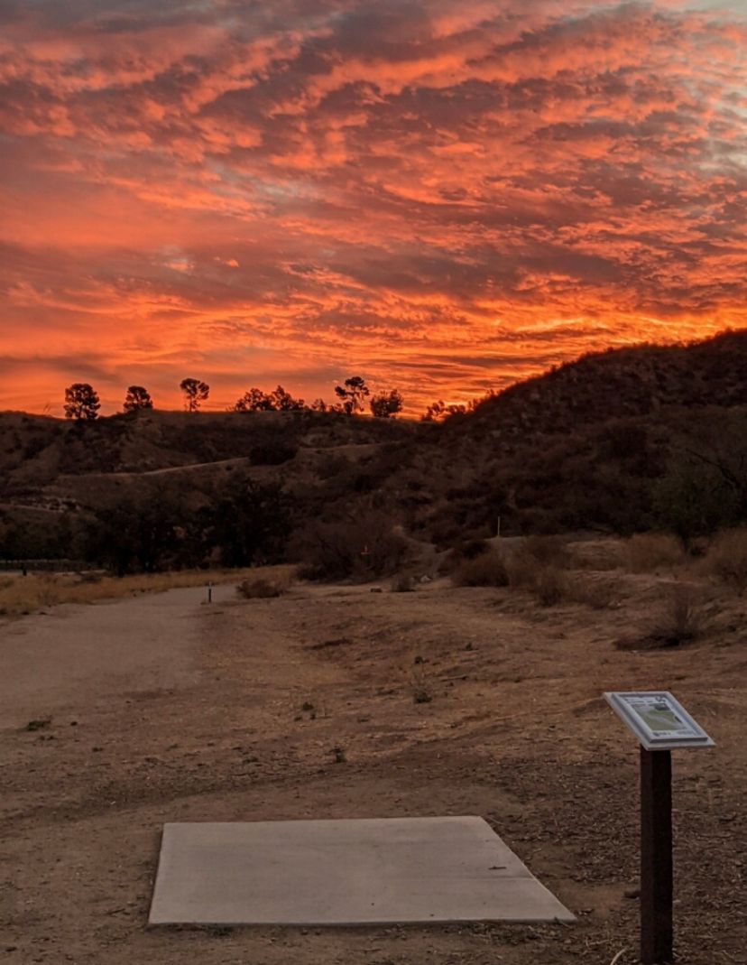 Sunrise on the 5 Spot