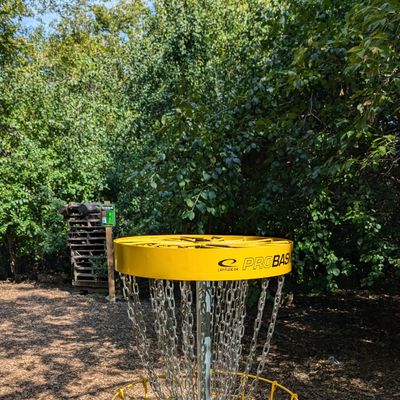 Hole #1 basket