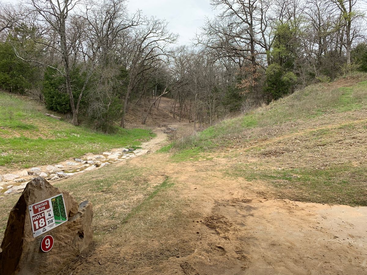 Uphill and tucked back very deceiving 3-7-2020
