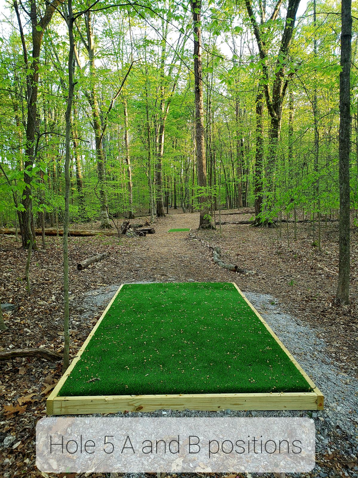 Hole 5
A and B positions