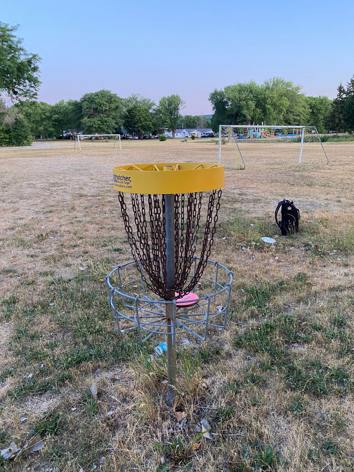 I called this hole 4.  Looking back at the park where I walked back for 5 & 6.