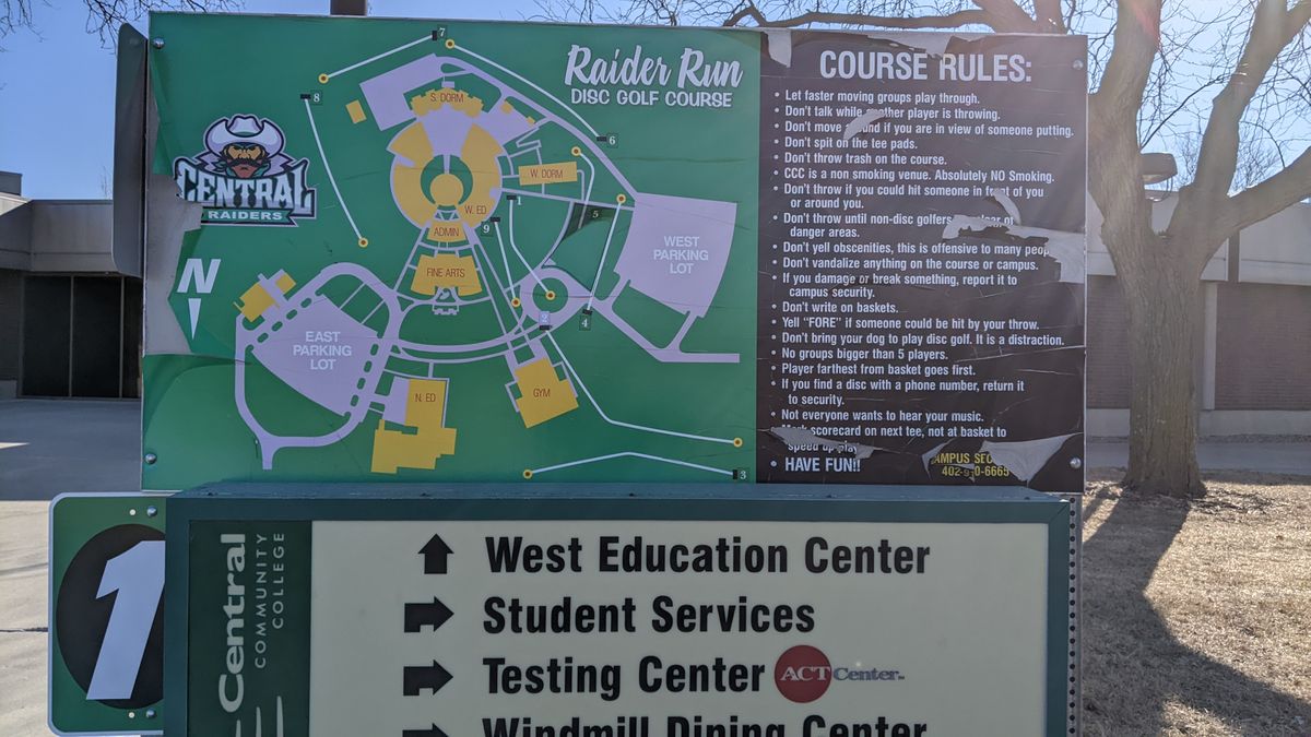 CCC Disc Golf Course