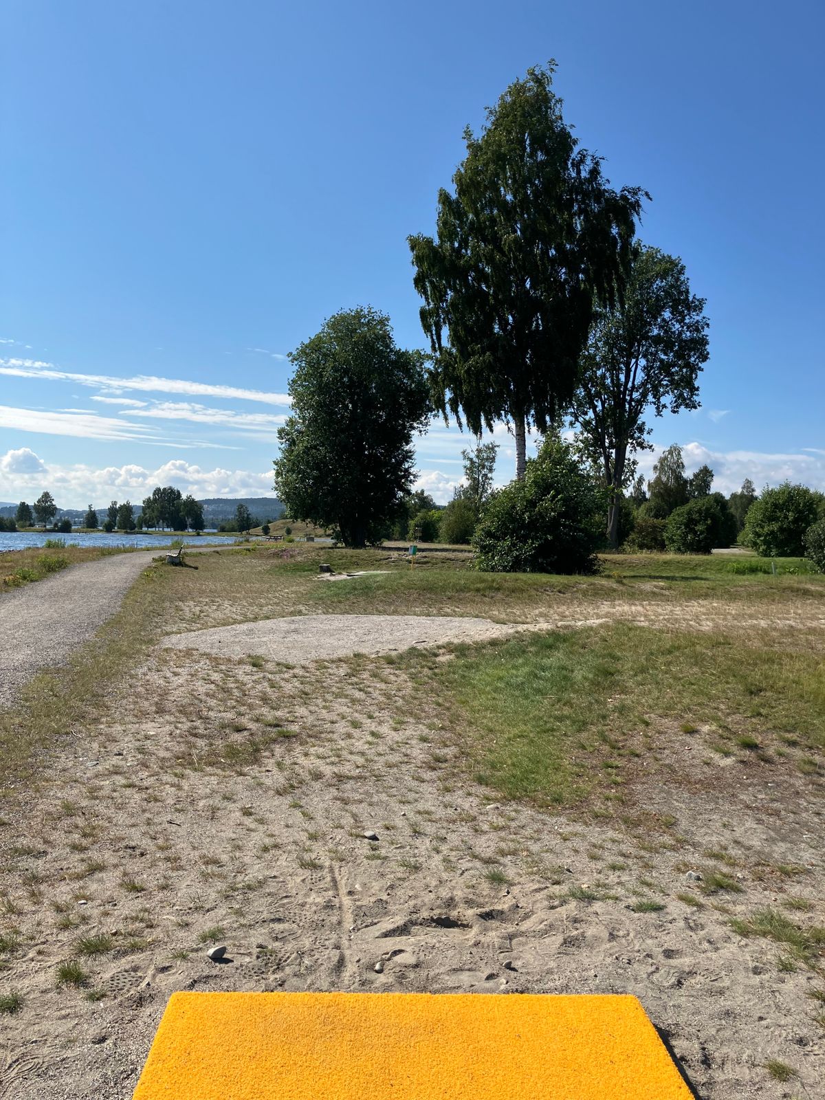 Hål 3, Gul Tee par 4
