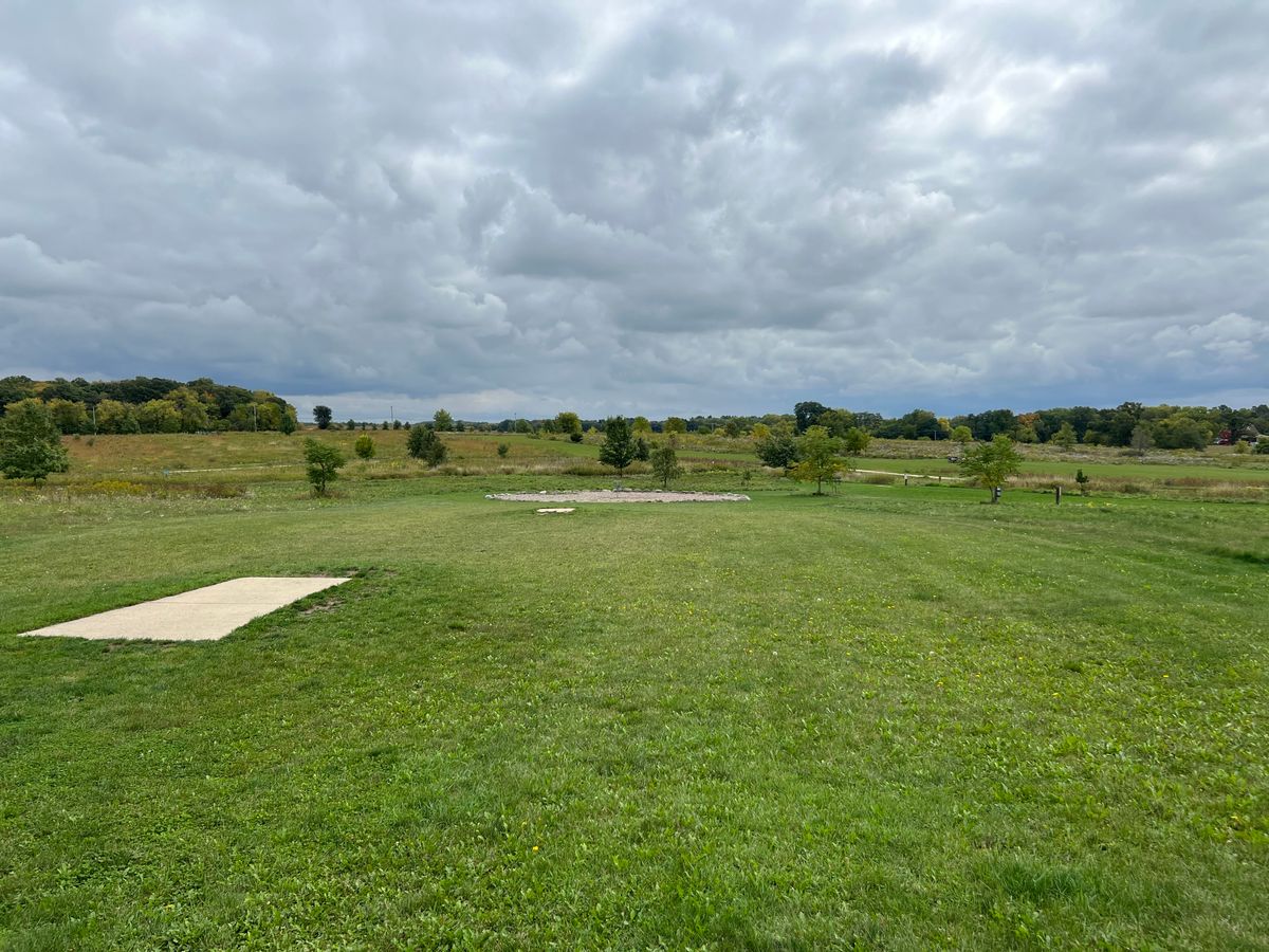 Hole 16 island green