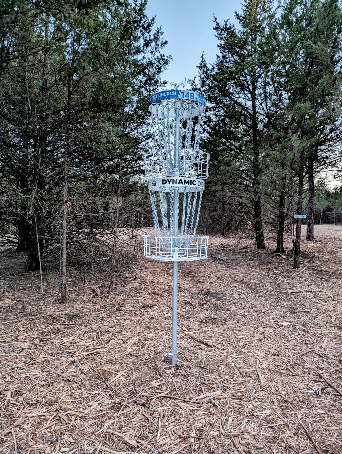Stacked basket on 14.