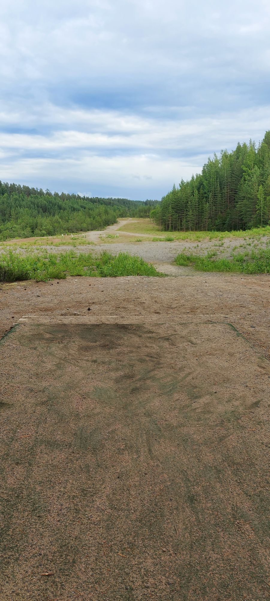 Tarinalaakso Old Course hole 18 tee