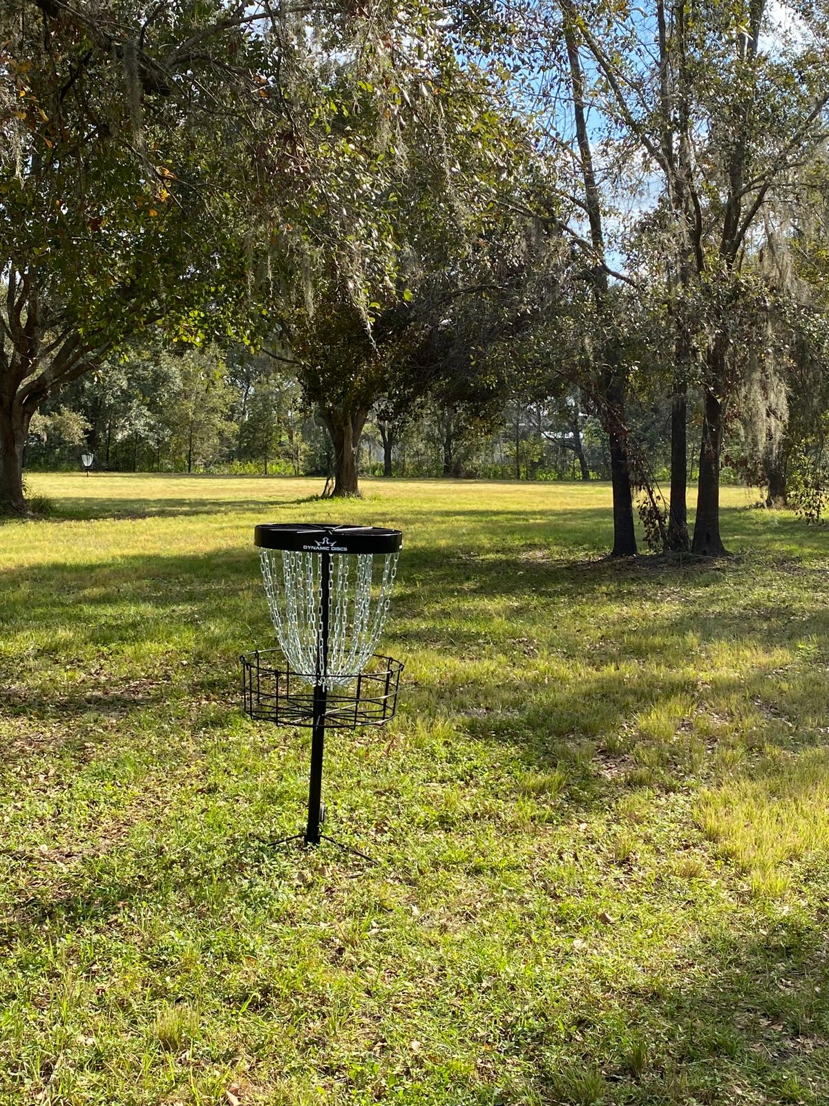 Hole 4 looking toward tee pad.