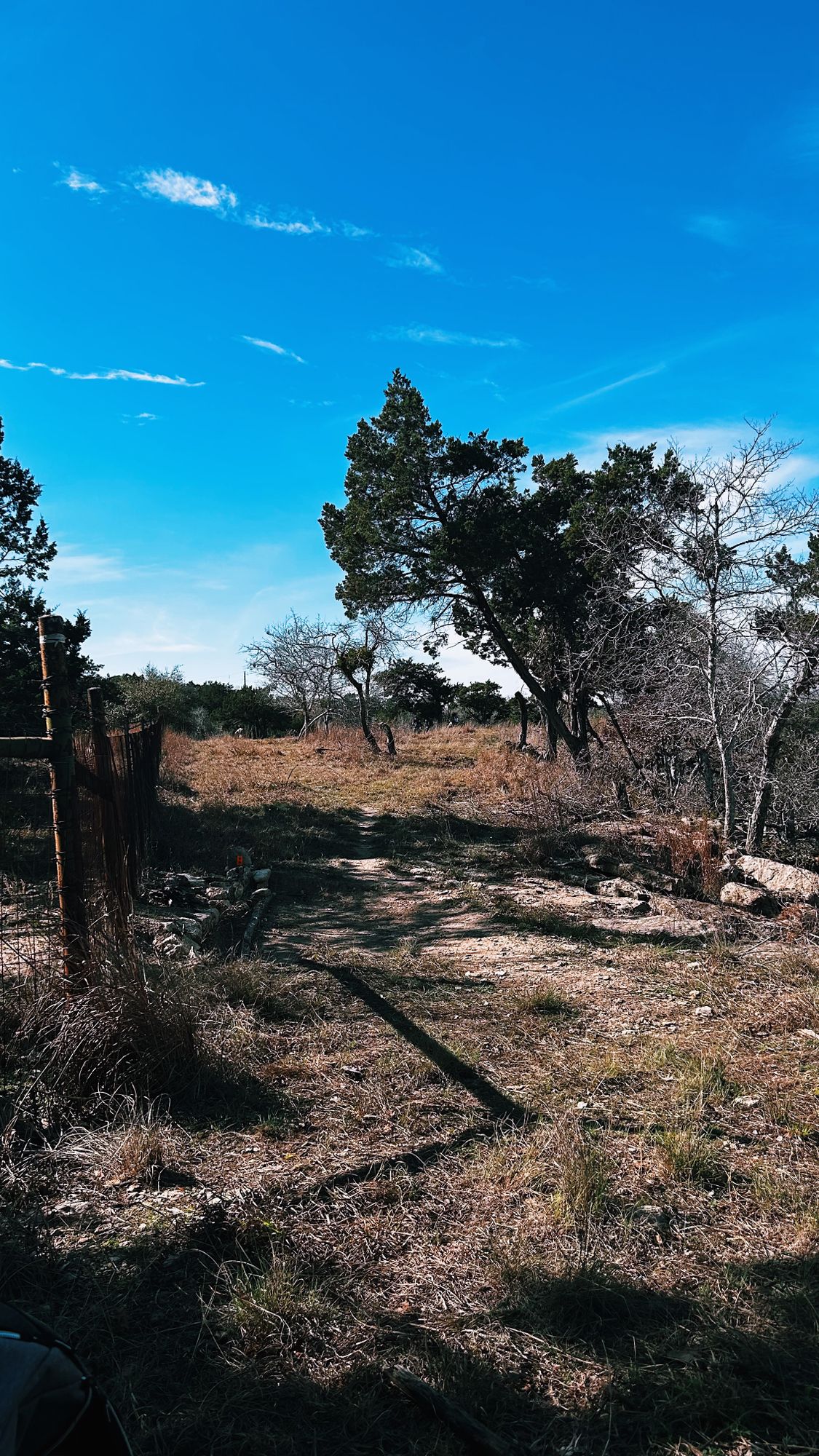 Hole 2 (right bender) OB left in fence