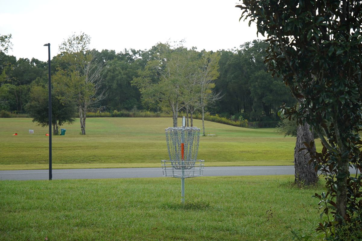 Hole 12’s basket