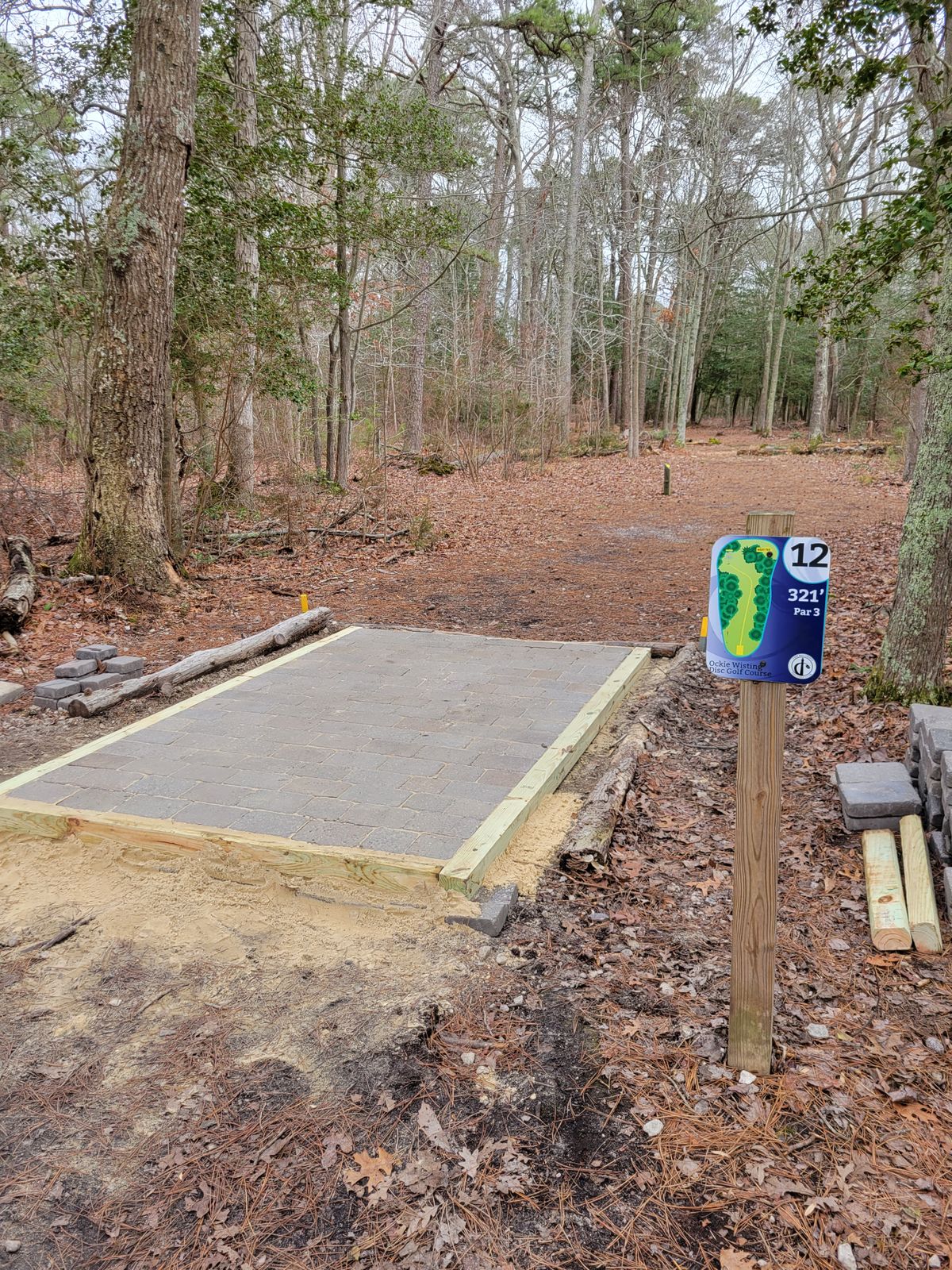Hole#12 new tee pad