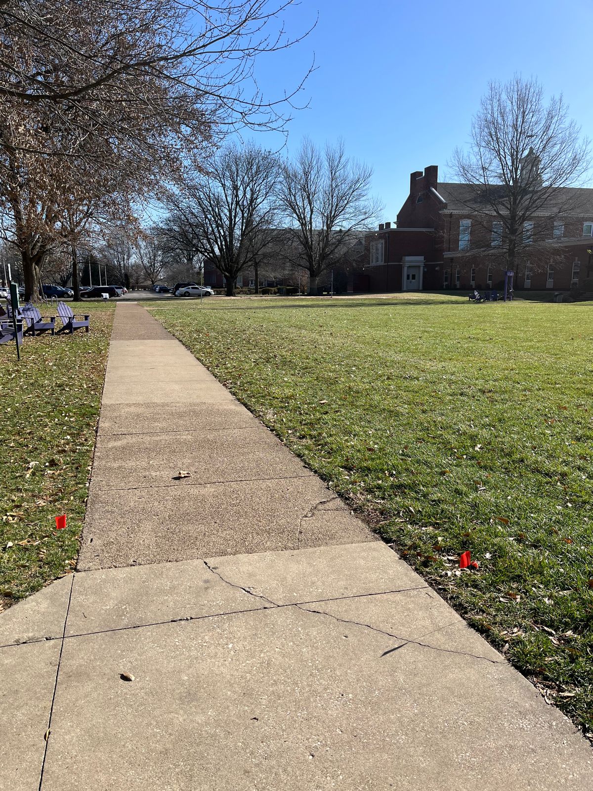 Hole 18 tee