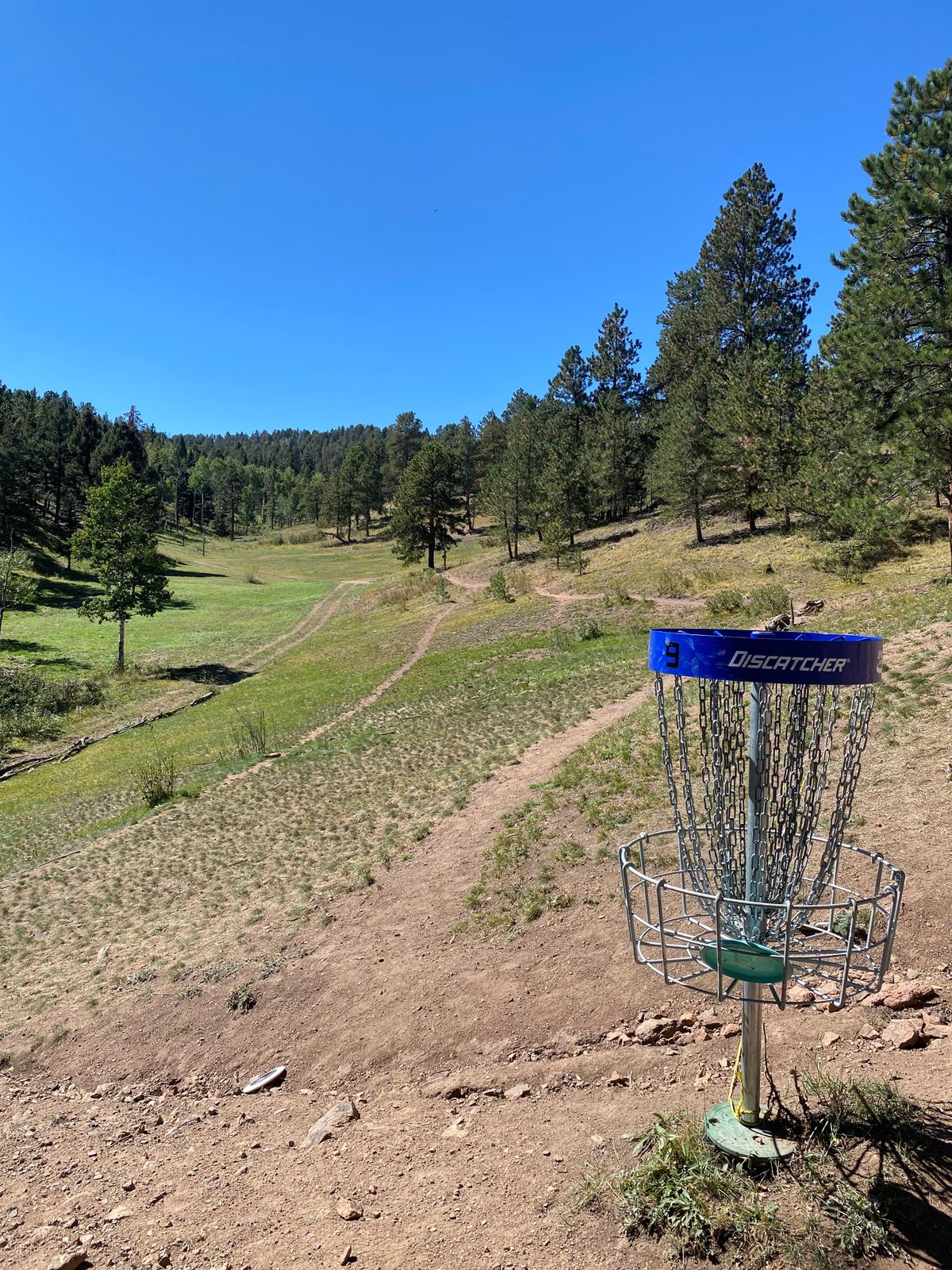 Hole 9 looking back