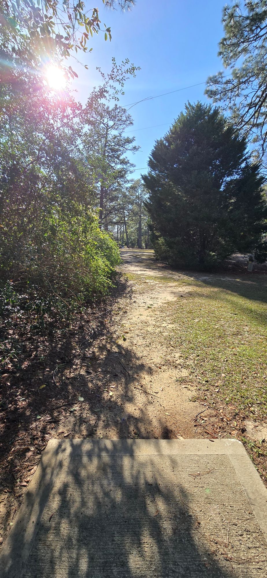 From hole 11 tee pad