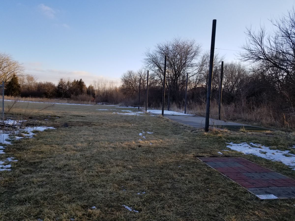 Hole 2 - winter