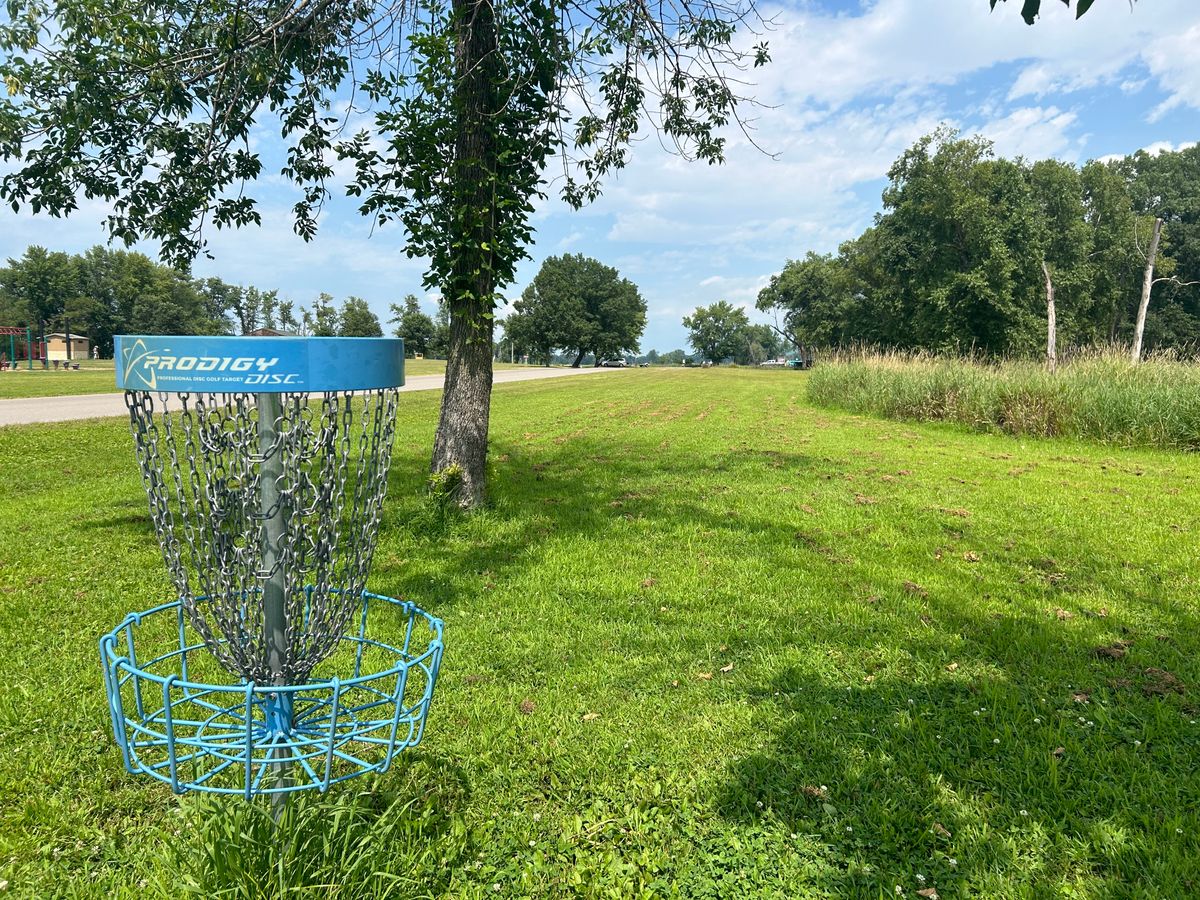 Hole 18 basket