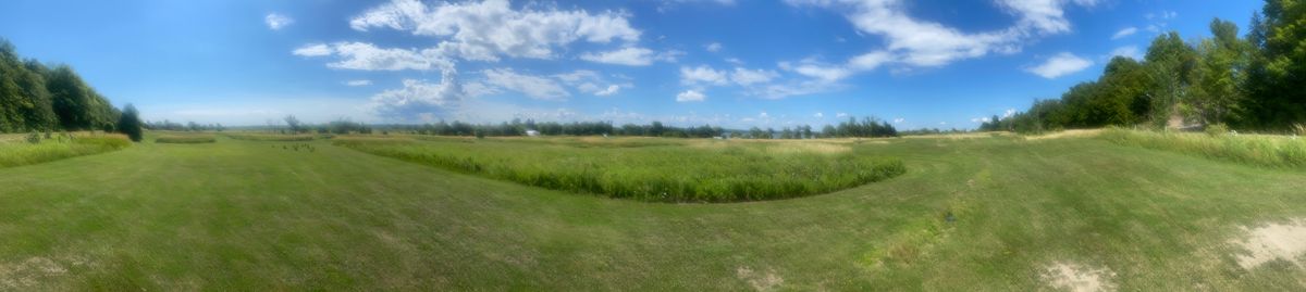 Panoramic of course