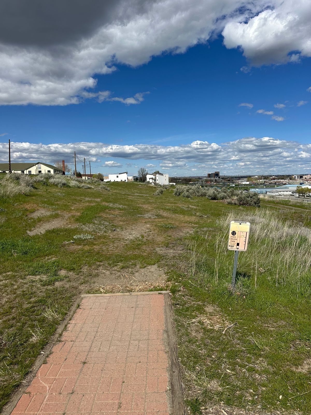 Hole 12 tee pad