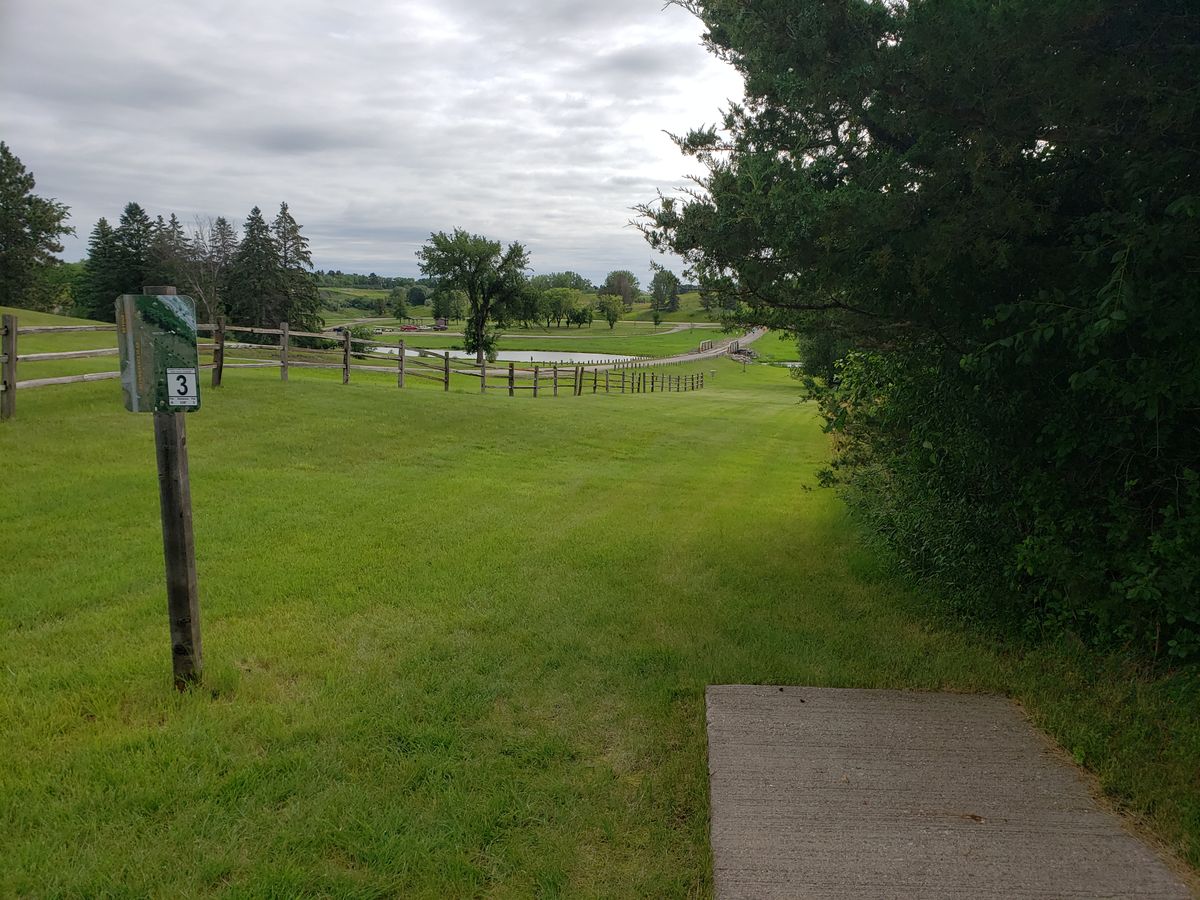 Hole 3 tee