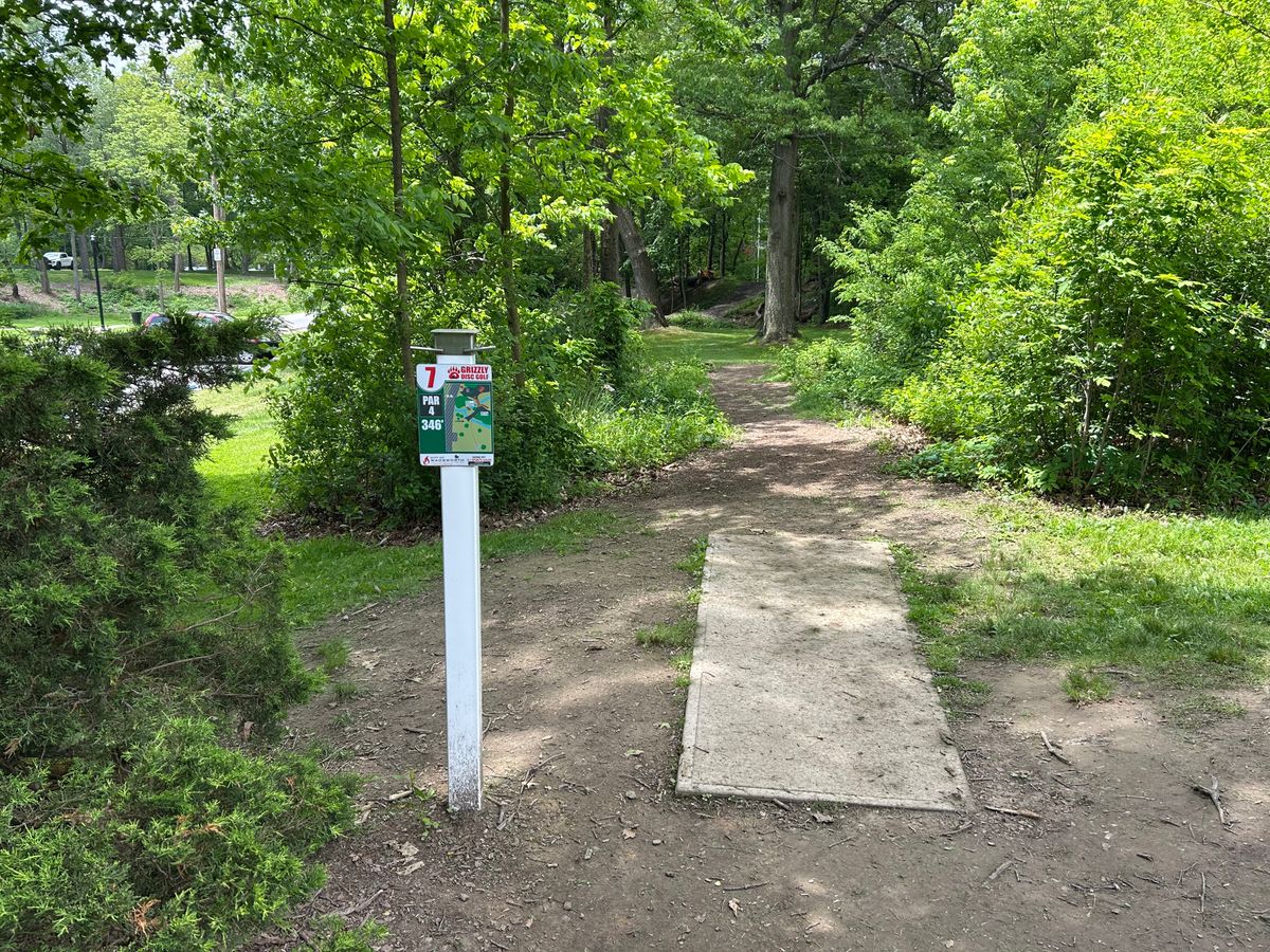 Hole 7 tee