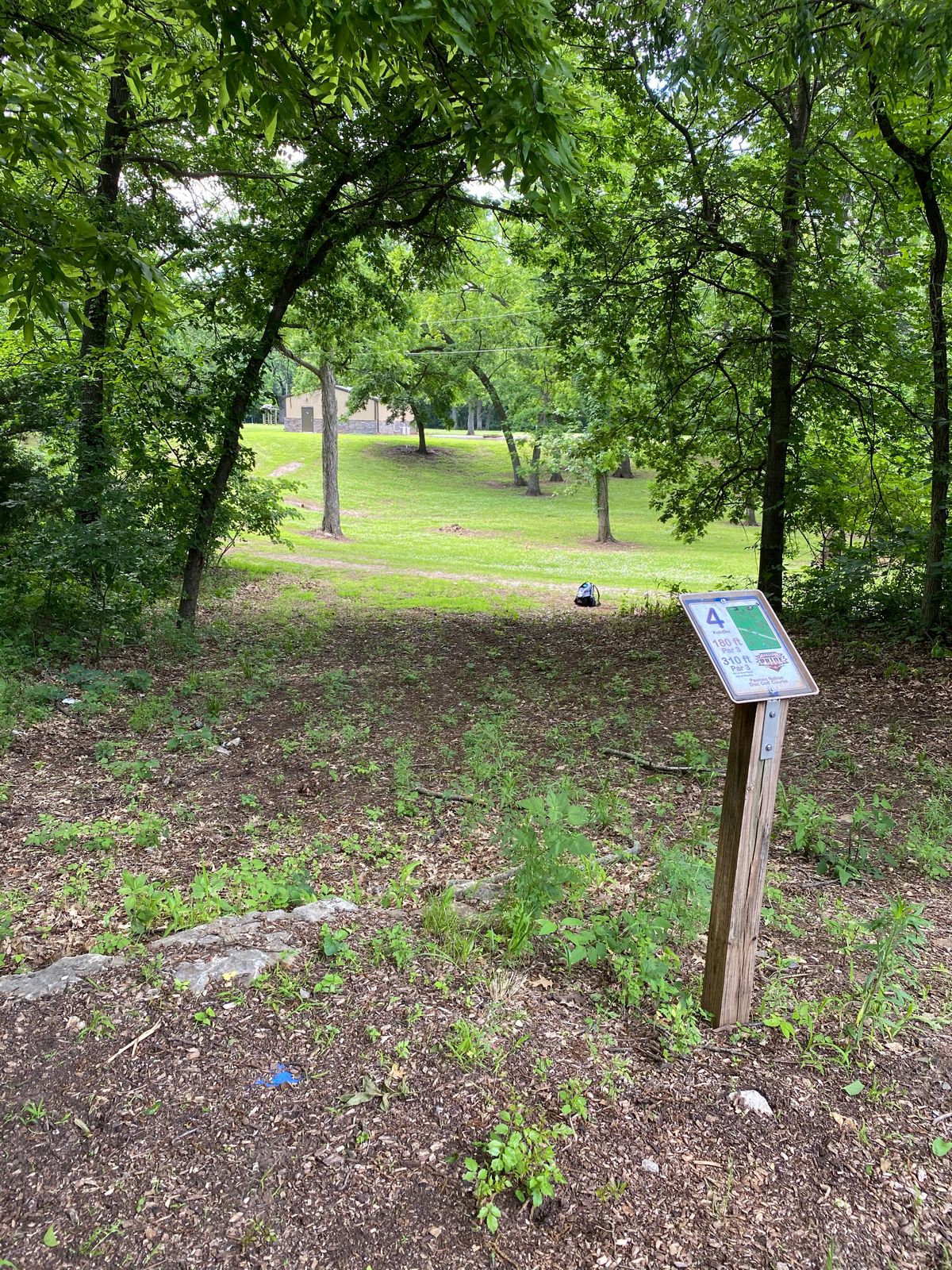 Hole 4 is really cool. It’s always neat being tucked into the trees like this.