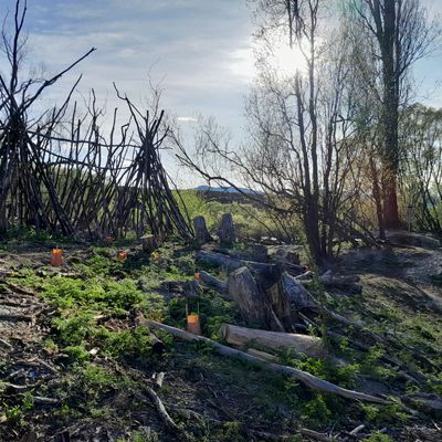 Teepees and Natives