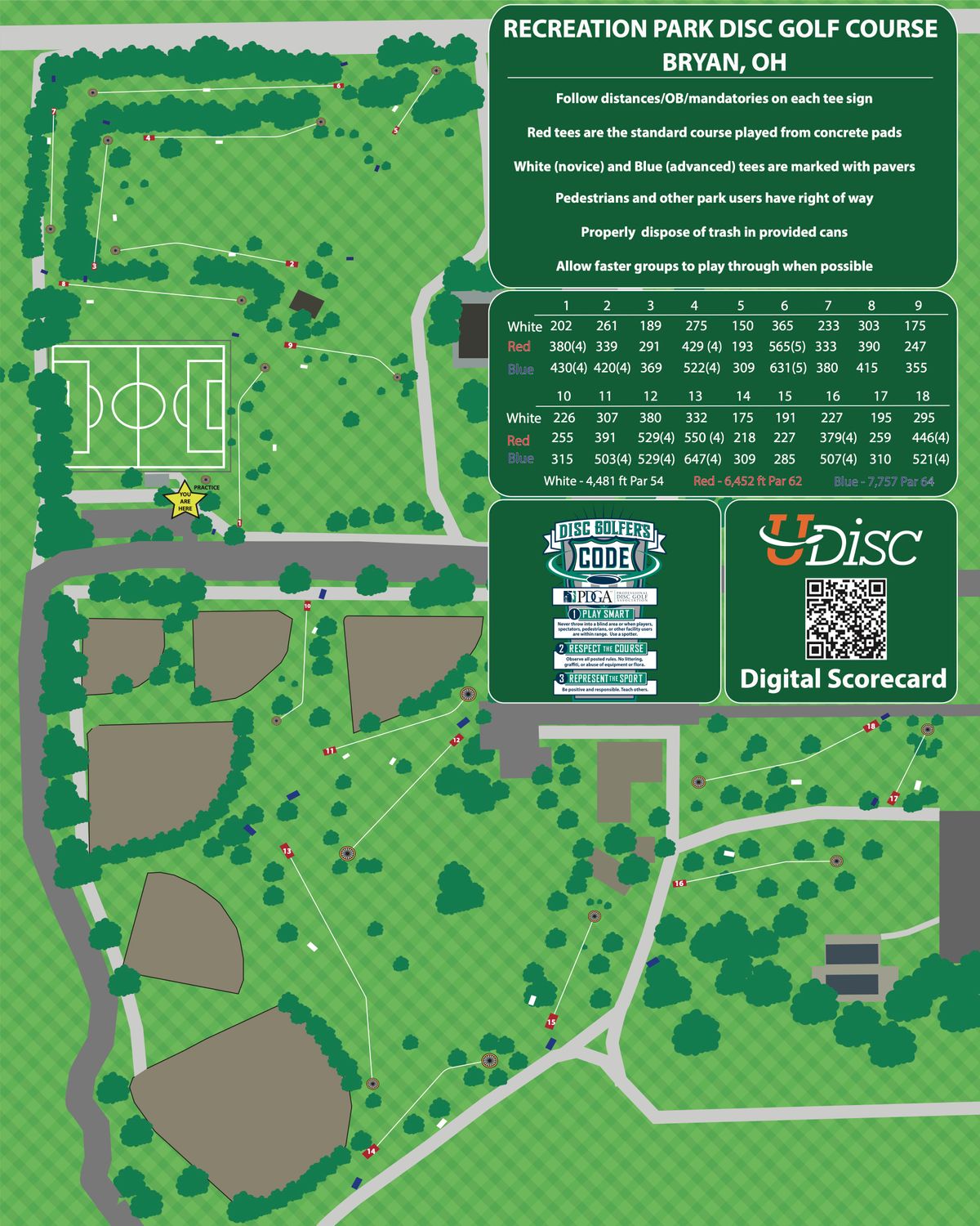 New course map