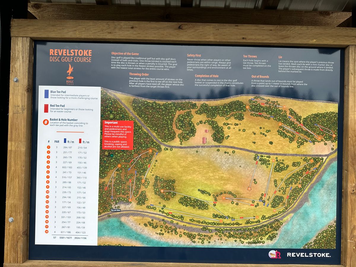 Detailed new course map