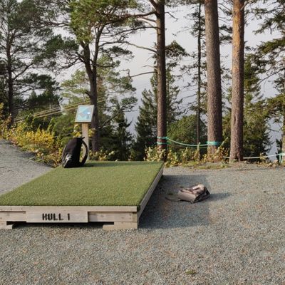 Tee på hull 1