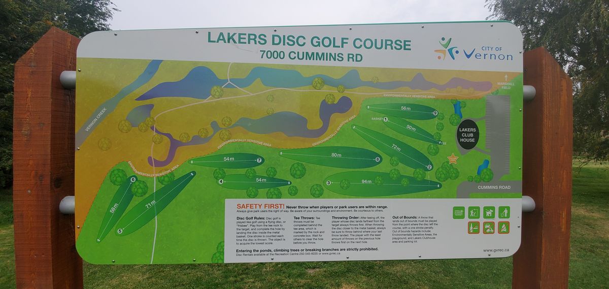 Great little open course for practicing midrange, putting