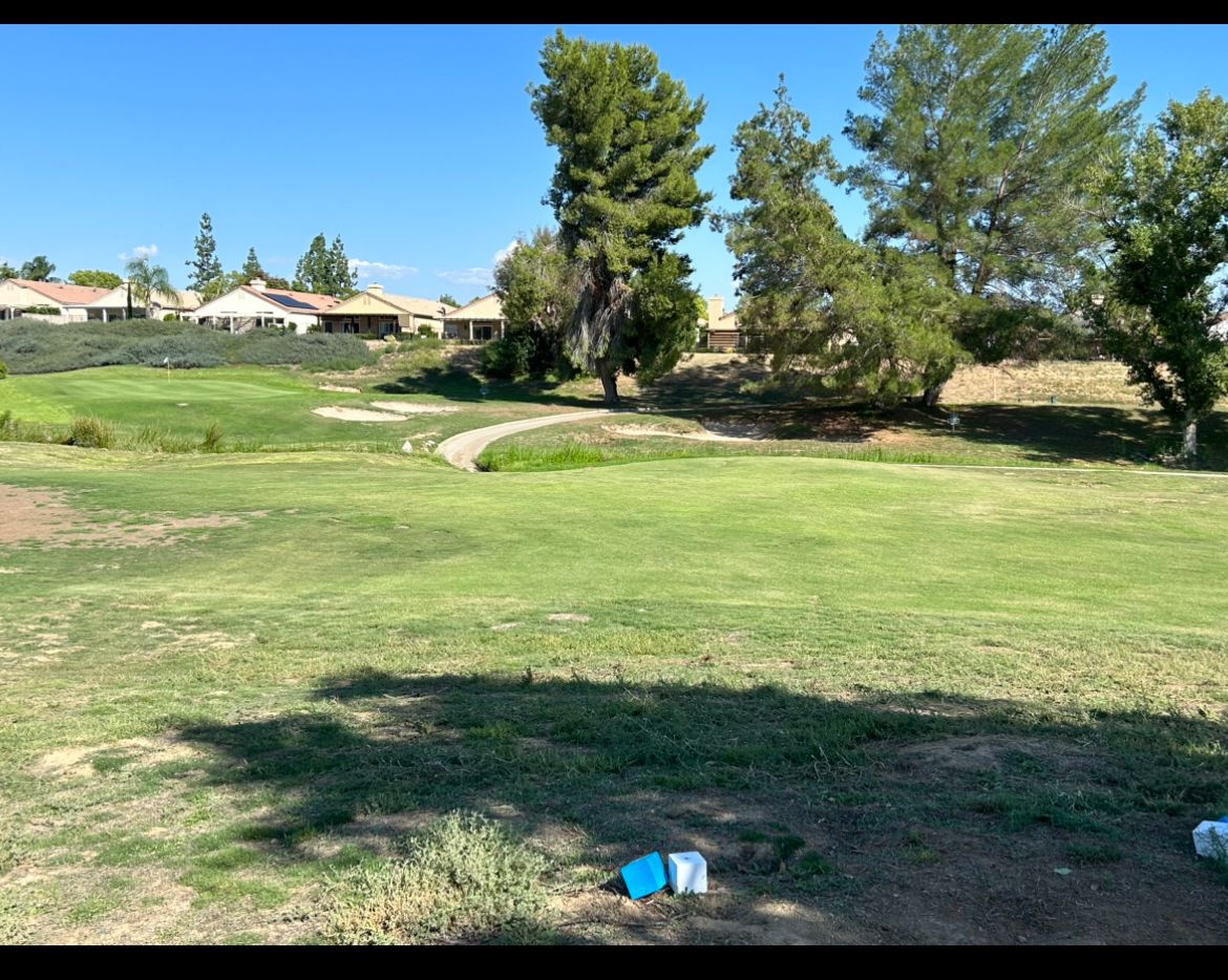A6- Par 3- 300 ft. basket to the right of green.