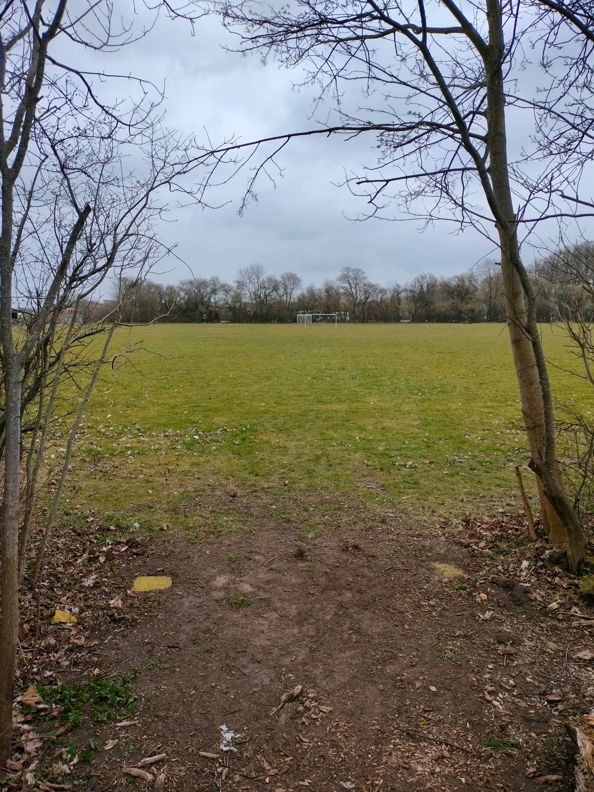 Par 4 Triple Mando fodboldmål.