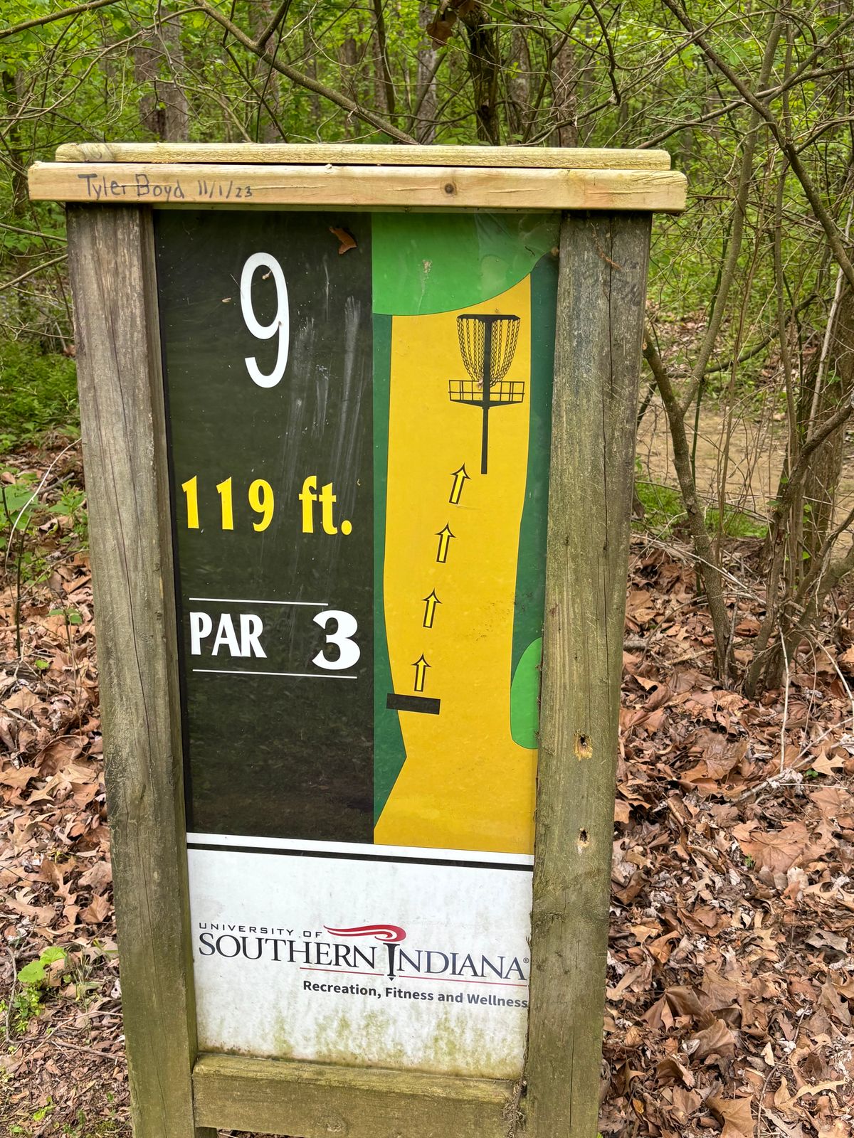The most aceable hole on the course.