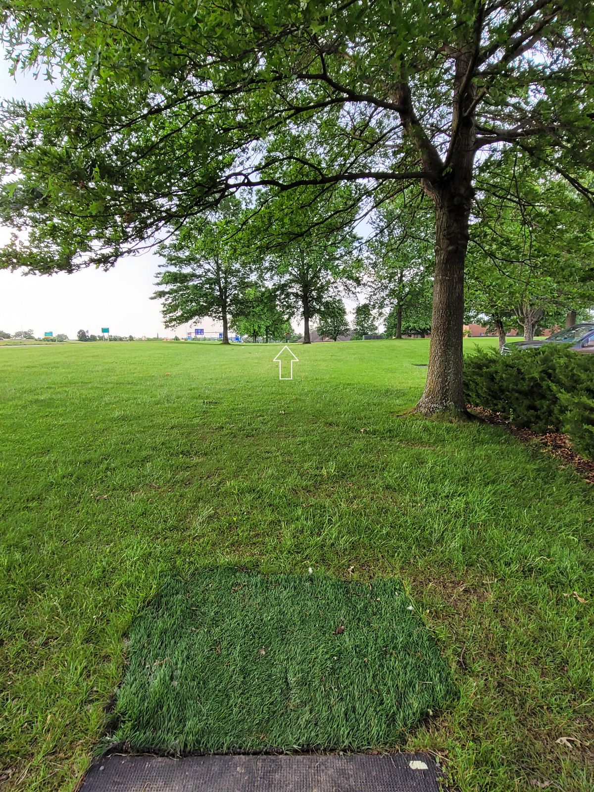 Hole 1 tee