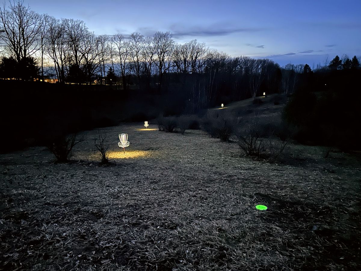 Hole Five Fairway (Hole Seven Glowing in the background)