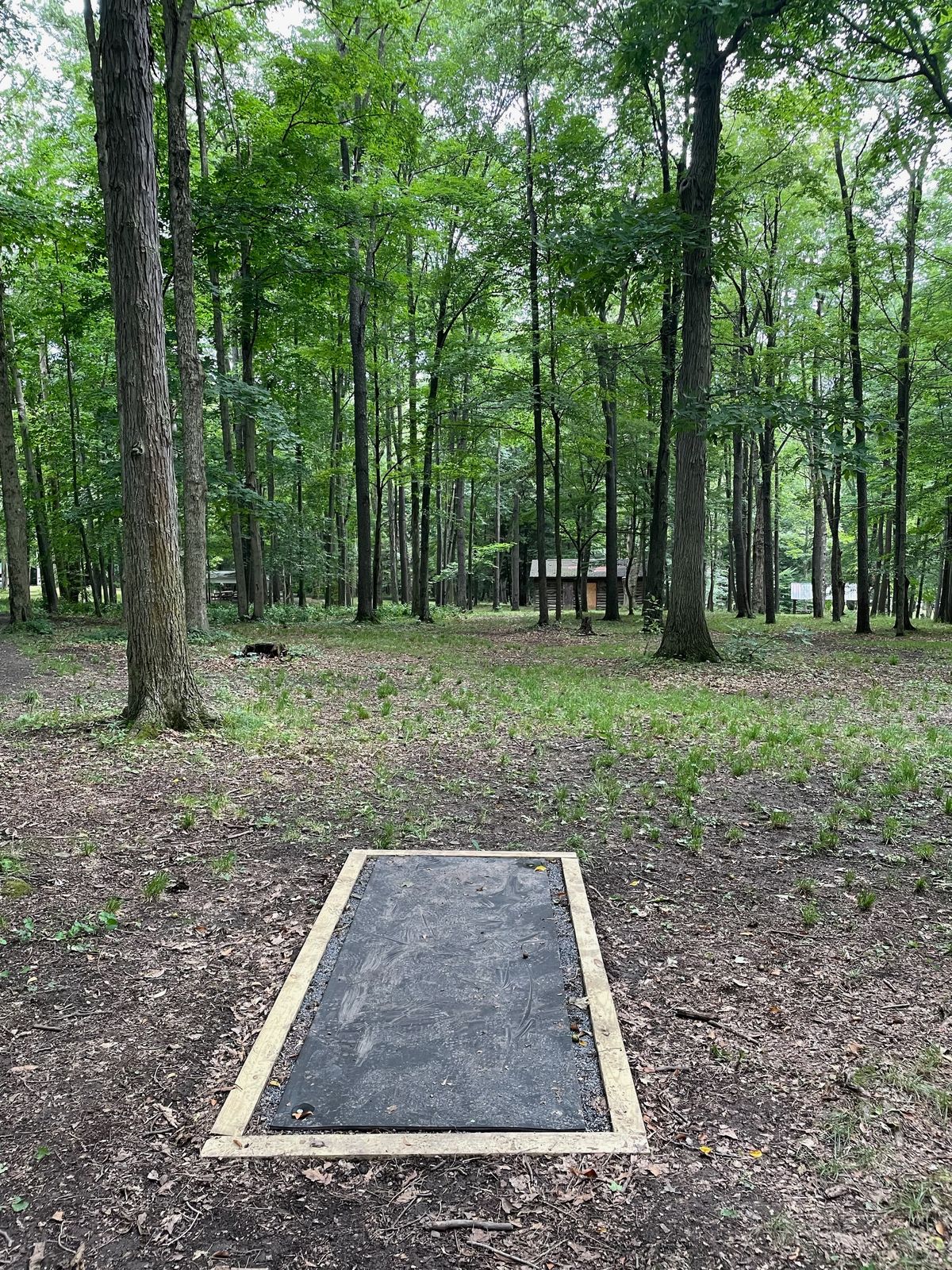 Hole one tee pad