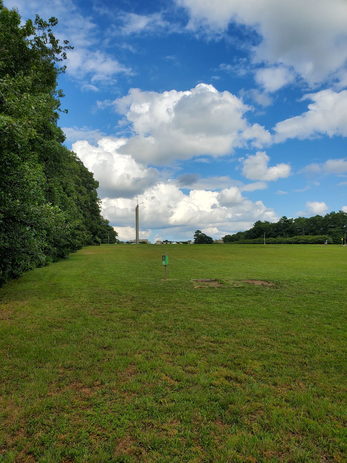 9th tee