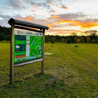 Podzim na DiscGolf Vacenovice