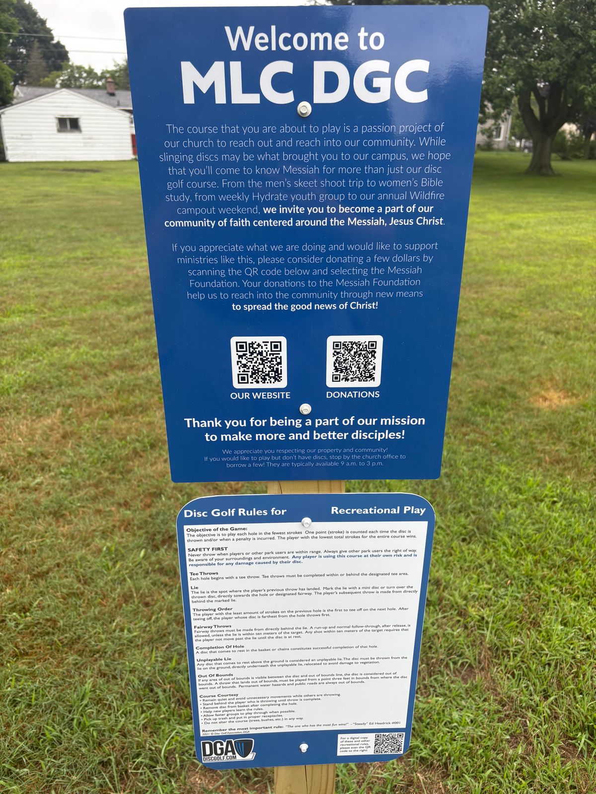 Welcome Sign