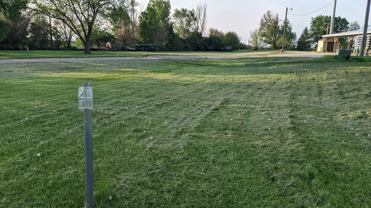 Tee #4 (basket missing?)