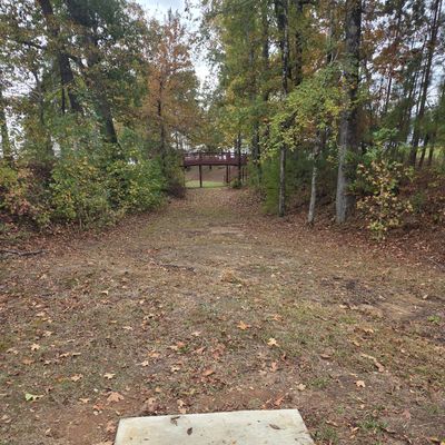 This is the teebox for 18.  I assume under the bridge will be a mando.