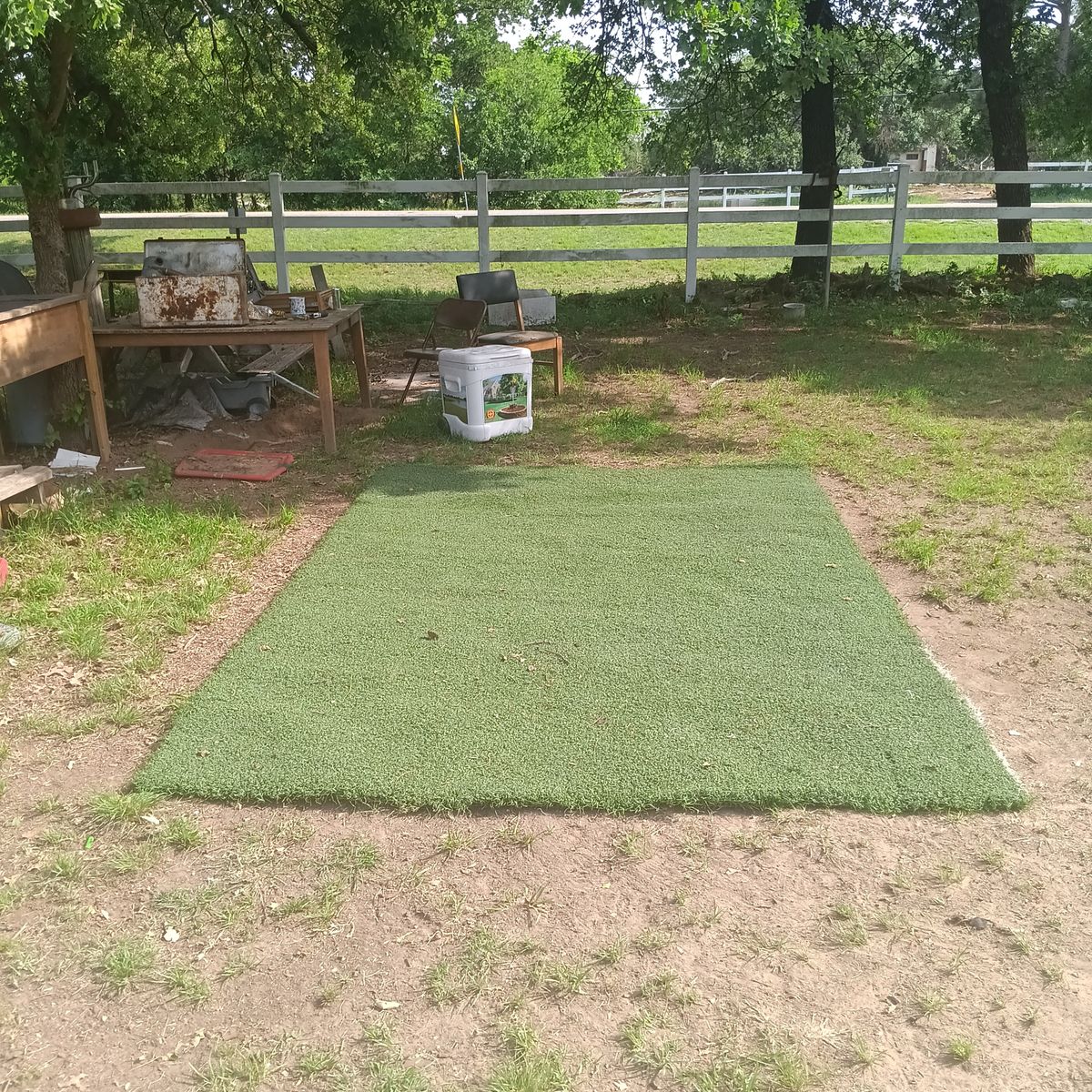 Teepad for hole 1 and 10