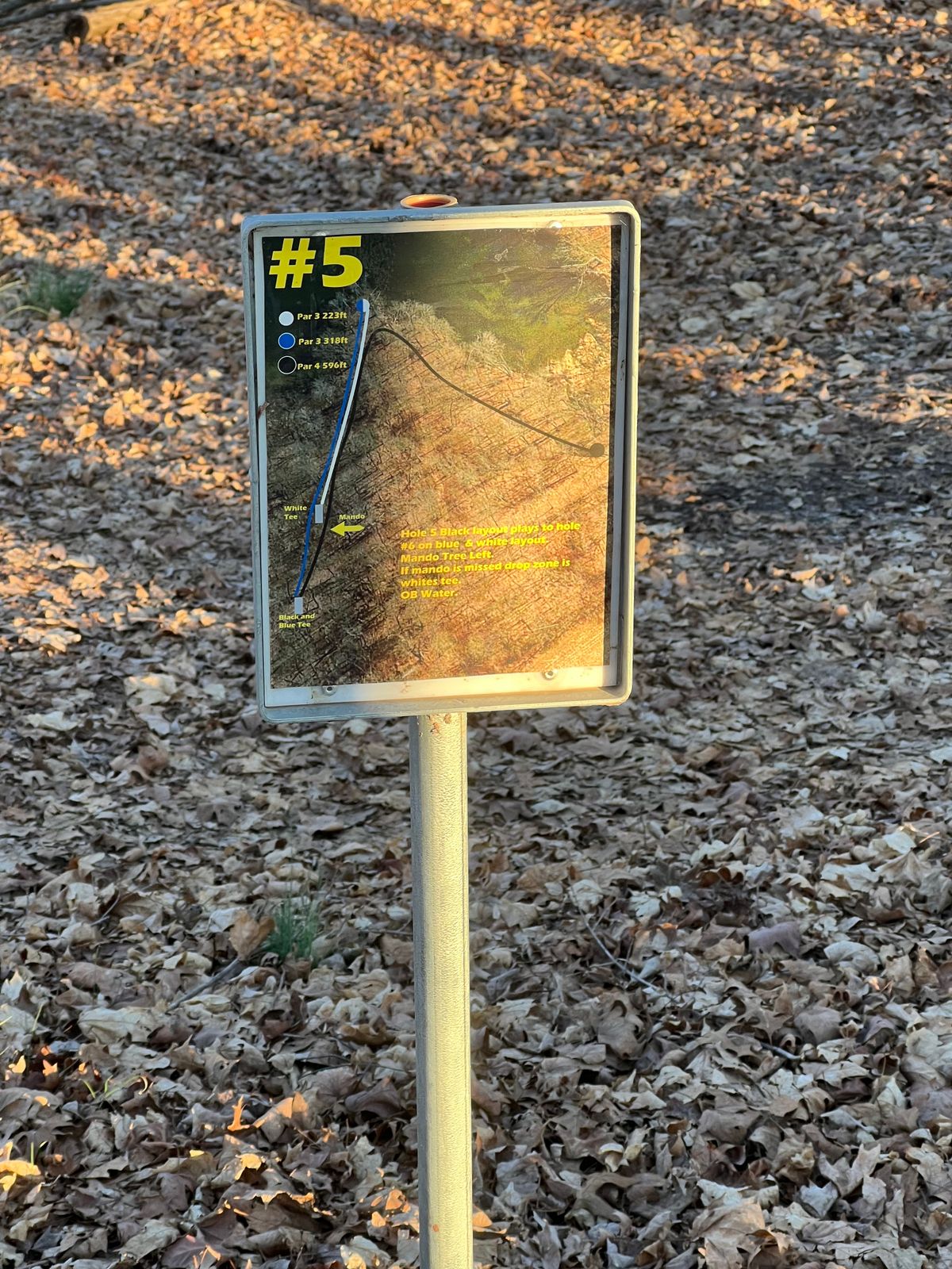 #5 Tee Sign