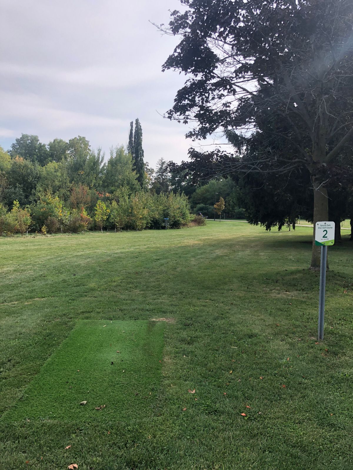 Hole #2 - Tee pads installed June 2024
