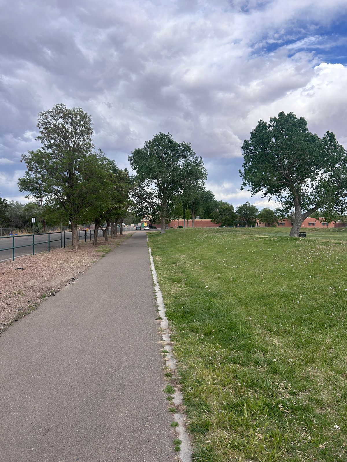 Hole 2 from tee area