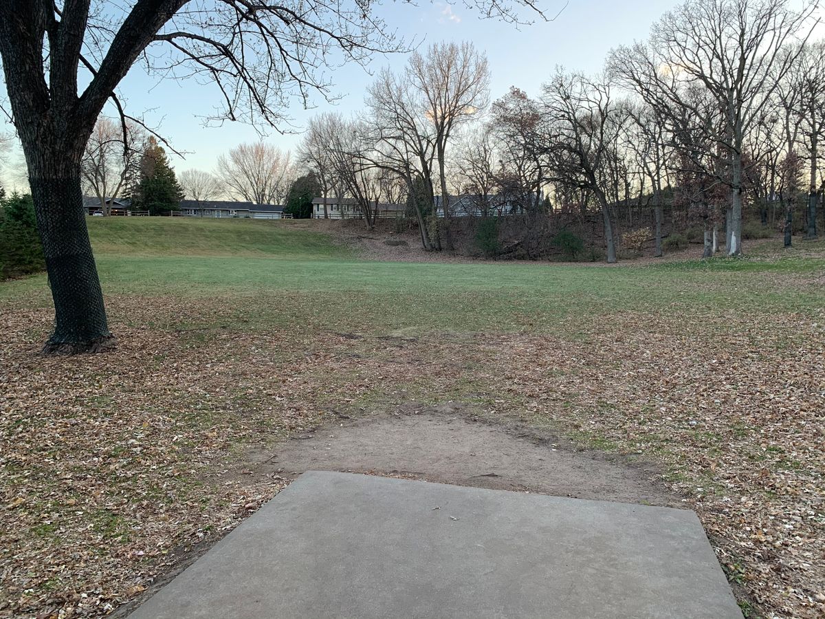 Tee pad Hole 4.