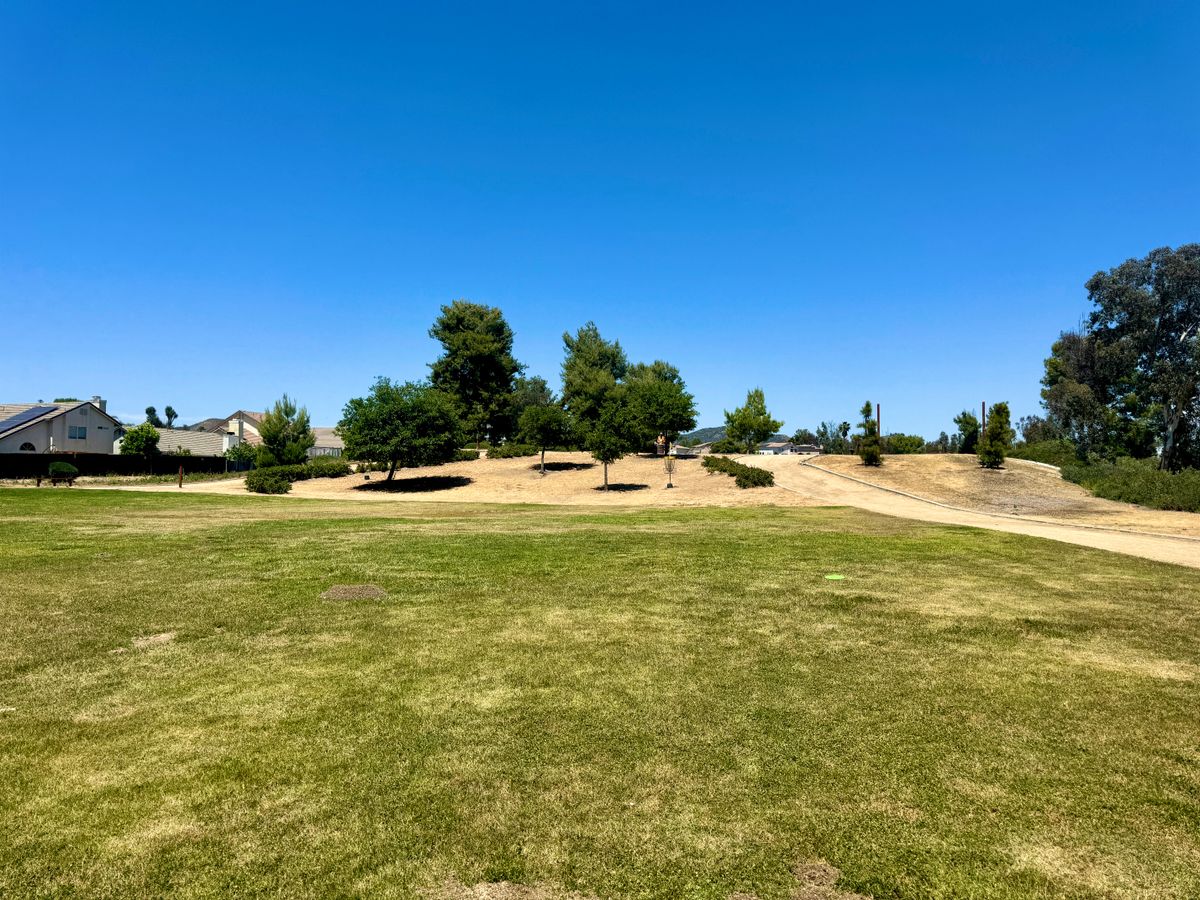 Beautiful park hole